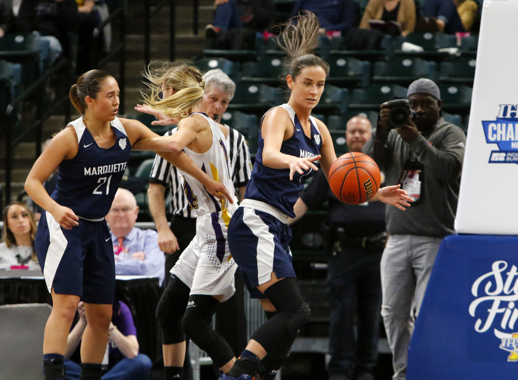 Gallery: Marquette Catholic vs. Vincennes Rivet in Class A championship